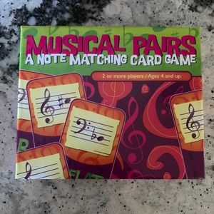 Musical Notes game. NIB. Great gift!